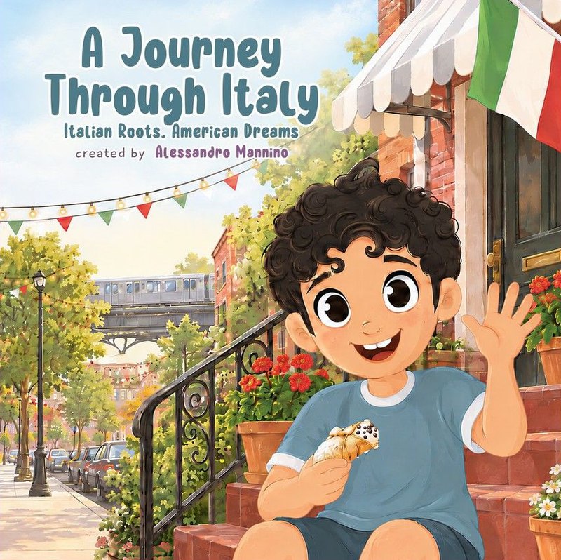 Cover of A Journey Through Italy, book two of Italian Roots, American Dreams